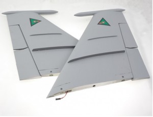 Flyfans Mig-25 Iraqi Twin 64mm EDF Jet Main Wing Set 